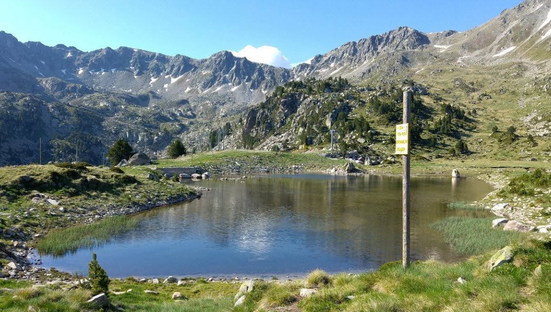 Llac dels Pessons, Grau Roig, Encamp, Andorra
